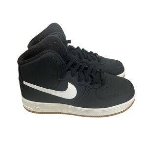 Nike Women's Air Force 1 Sculpt Black Sail Gum Medium Brown Size 9.5 - Authentic